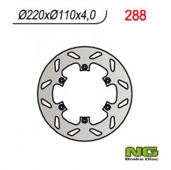 NG TARCZA HAMULCOWA TYŁ APRILIA RS 125`92-96, RX 125`89-00, PEGASO 125`89-99, VOR 400-530`98-02 (220X110X4)